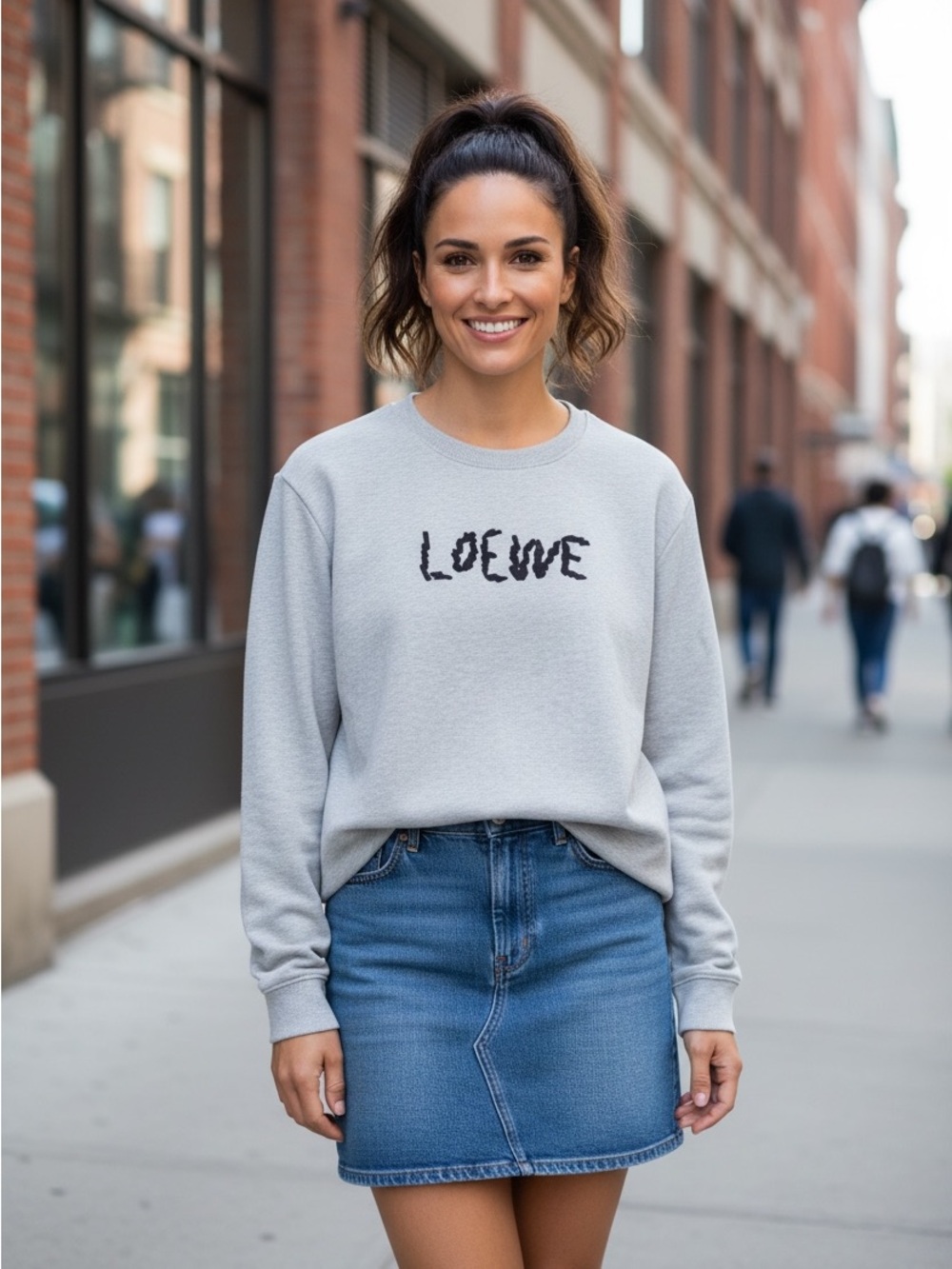 Loewe Sweatshirt with Embroidered Logo